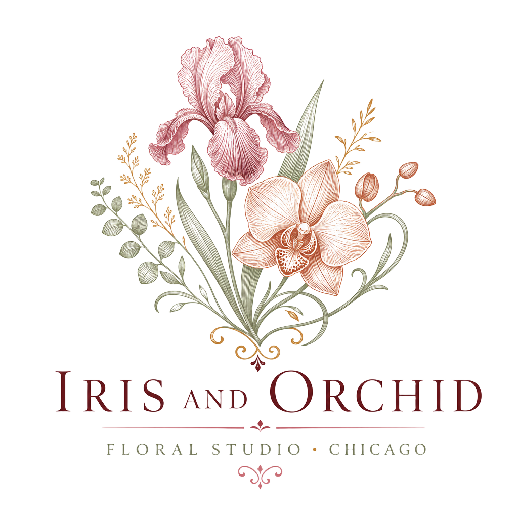 Iris and Orchid
